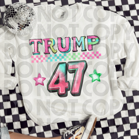 PRE-ORDER - TRUMP47. Add Color Option to Notes at Checkout.