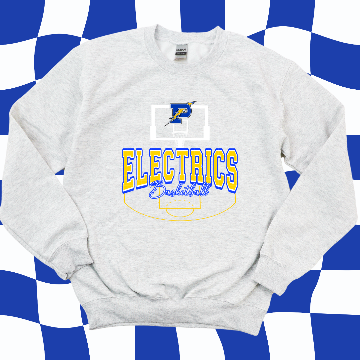 Pre Order -Electrics Grey Basketball. Adult & Youth. 3 Shirt Options.