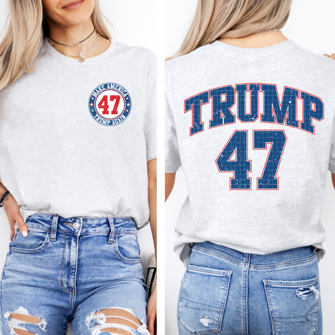 Pre-Order - Trump 47 with pocket front