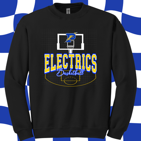 Pre Order -Electrics Black Basketball. Adult & Youth. 3 Shirt Options.