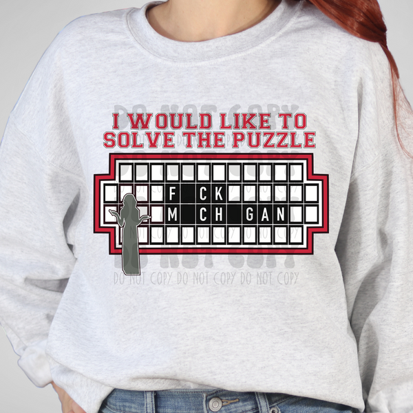 *PRE-ORDER* Solve the puzzle ADULT Crewneck