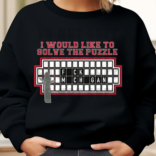 *PRE-ORDER* Solve the puzzle ADULT Crewneck