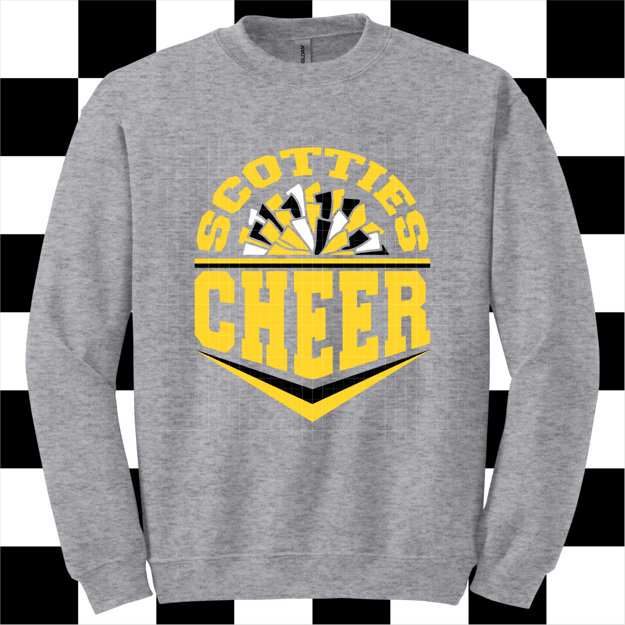 Pre-Order ADULT Scotties Cheer - CREWNECK