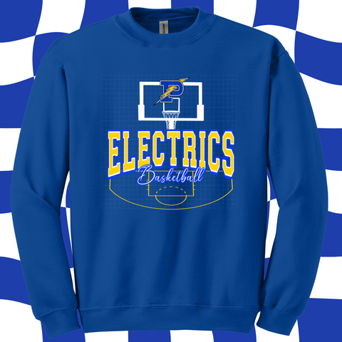 Pre Order -Electrics Royal Basketball. Adult & Youth. 3 Shirt Options.