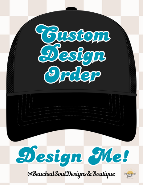 CUSTOM TRUCKER HAT PATCH BAR