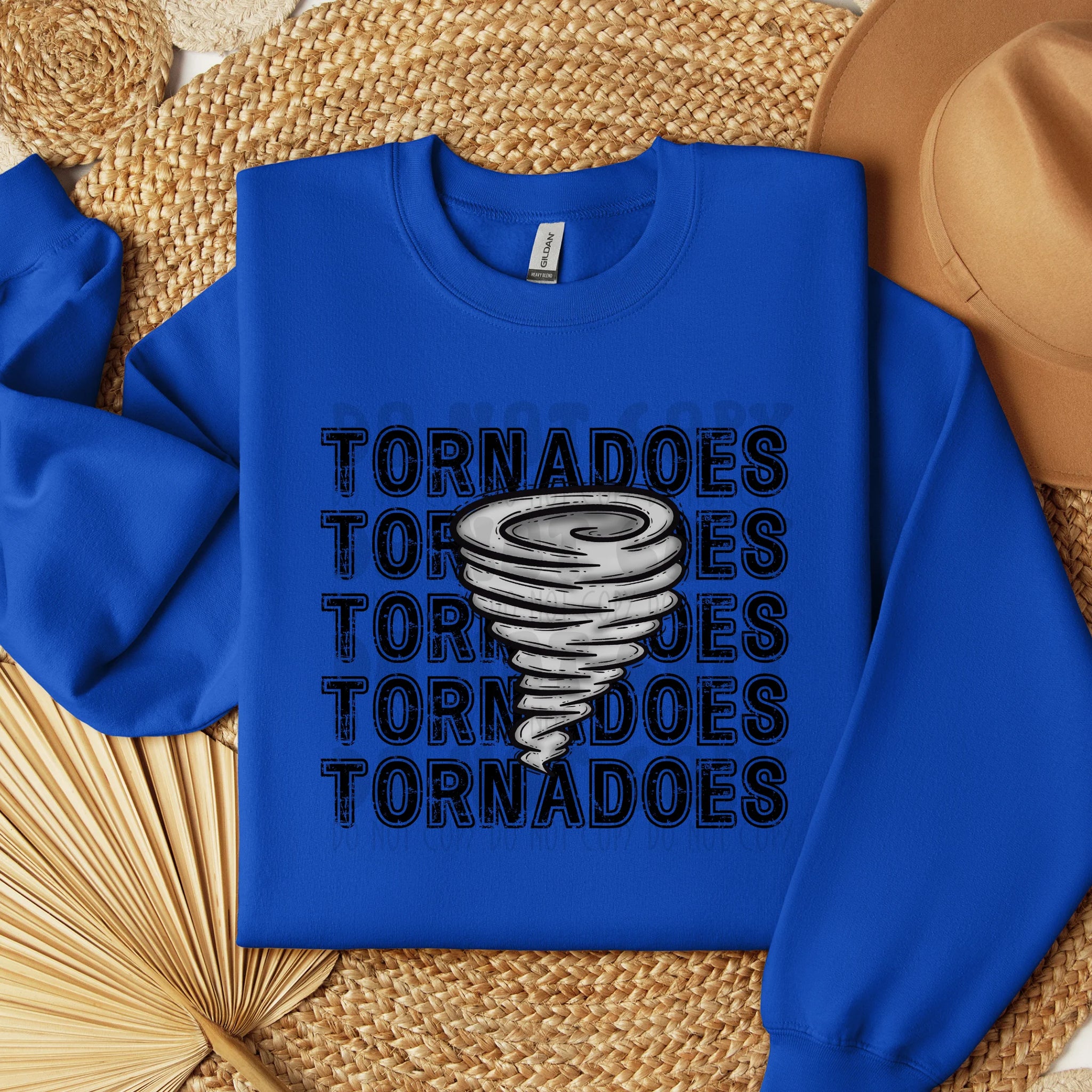 PRE-ORDER - TORNADOES STACKED MASCOT ADULT - YOU CHOOSE COLOR