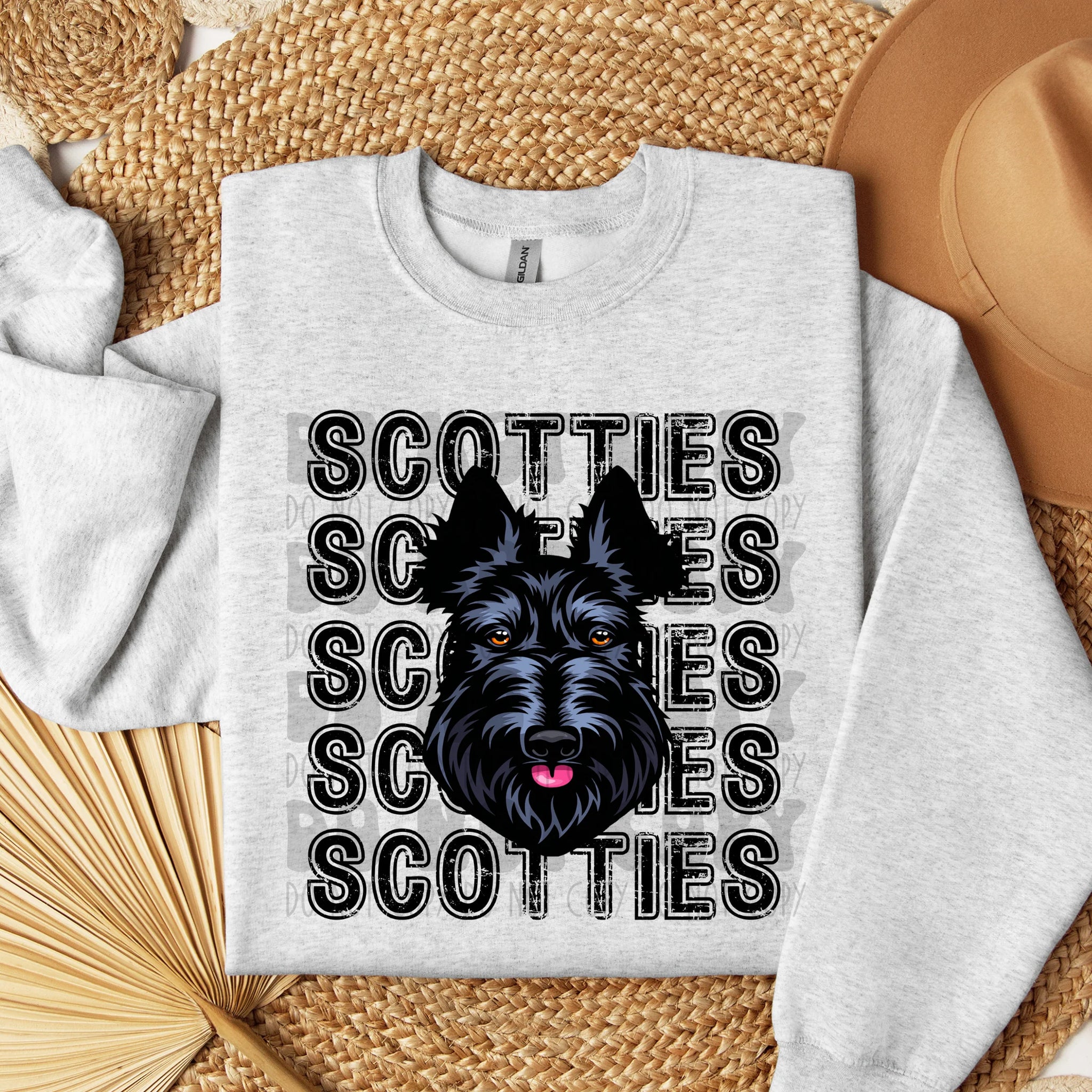 PRE-ORDER - SCOTTIES STACKED MASCOT ADULT - YOU CHOOSE COLOR