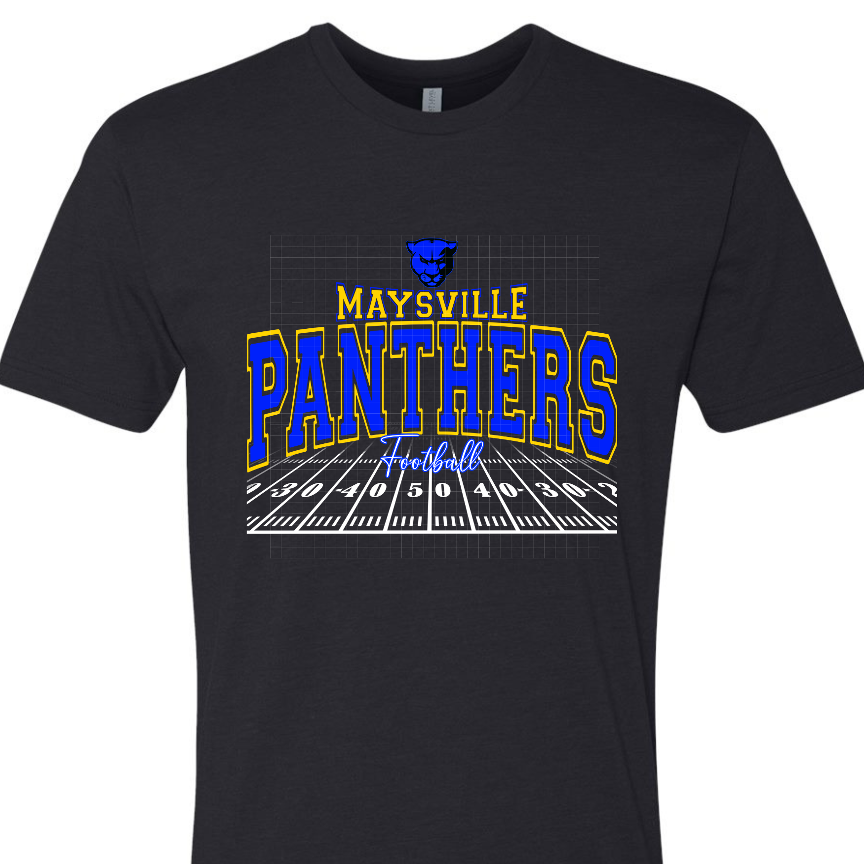 Pre-Order TODDLER/YOUTH Maysville Field Logo - Black T-shirt