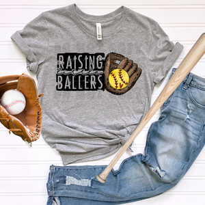 PRE-ORDER - RAISING LITTLE BALLERS SOFTBALL, ADULT - YOU CHOOSE COLOR