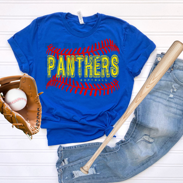 PRE-ORDER - PANTHERS SOFTBALL ADULT - YOU CHOOSE COLOR