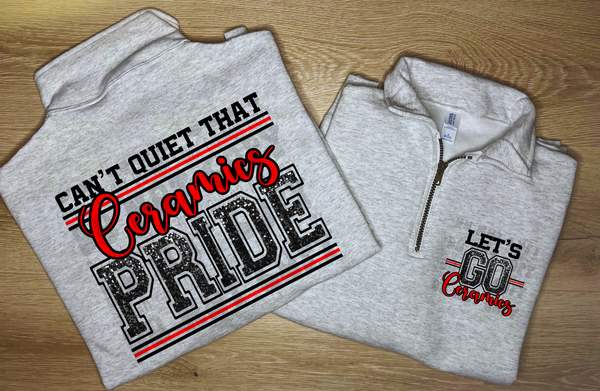 PRIDE MASCOT ON REGULAR CREWNECK - ADULT