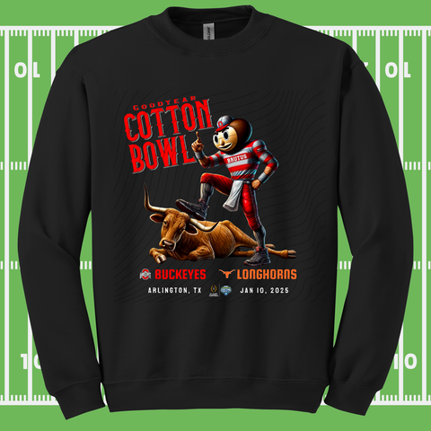 Pre Order - Brutus bowl black shirt. Adult & Youth. 3 shirt options.