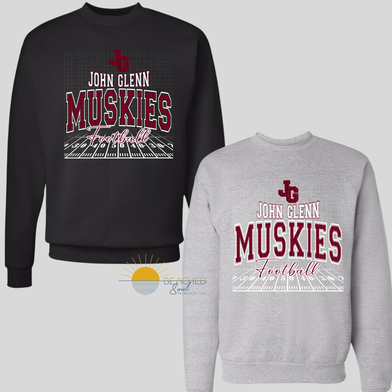 Pre-Order TODDLER/YOUTH Muskies Field Logo - CREWNECK