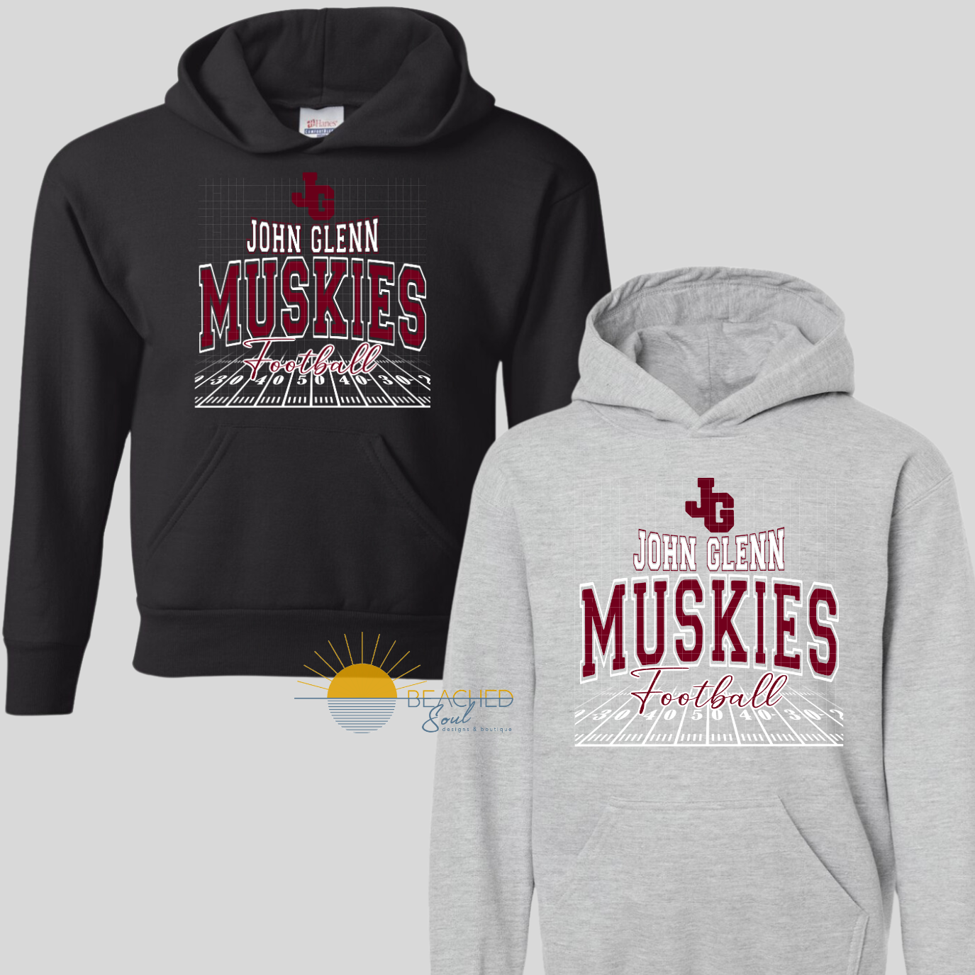 Pre-Order ADULT Muskies Field Logo - HOODIE