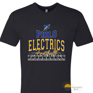 Pre-Order ADULT Electrics Field Logo - Black T-shirt