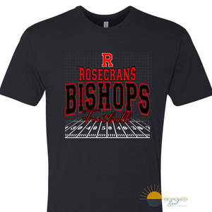 Pre-Order TODDLER/YOUTH Bishops Field Logo - Black T-shirt