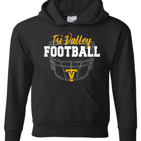 Pre-Order ADULT TV Helmet Logo - HOODIE