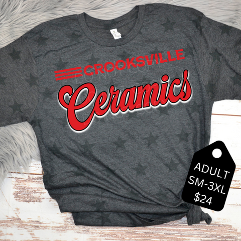 CERAMICS STAR TEE - ADULT SMOKE