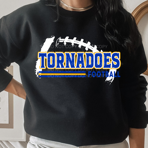 *PRE-ORDER* TORNADOES GREY/BLACK CREW YOUTH&ADULT