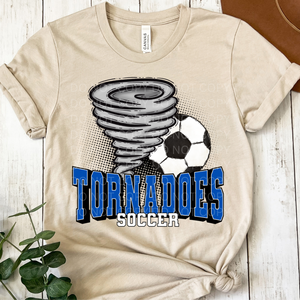 *PRE-ORDER* TORNADOES SOCCER SAND TODDLER/YOUTH/ADULT