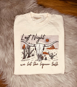 Last Night Graphic Tee