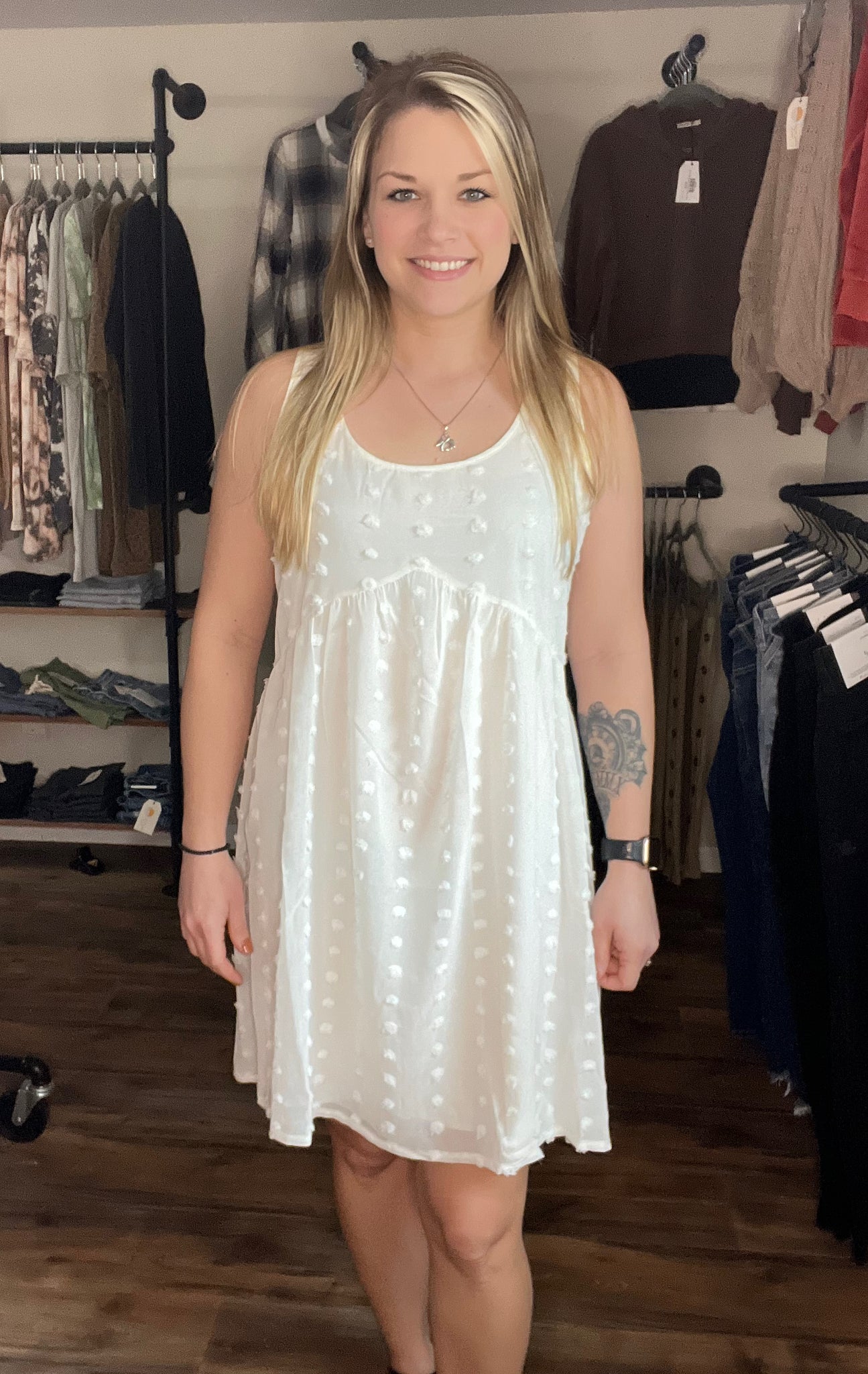 Mabel Ivory Dress